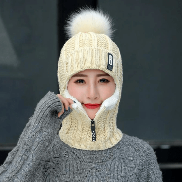 Žieminė moteriška kepurė S11
