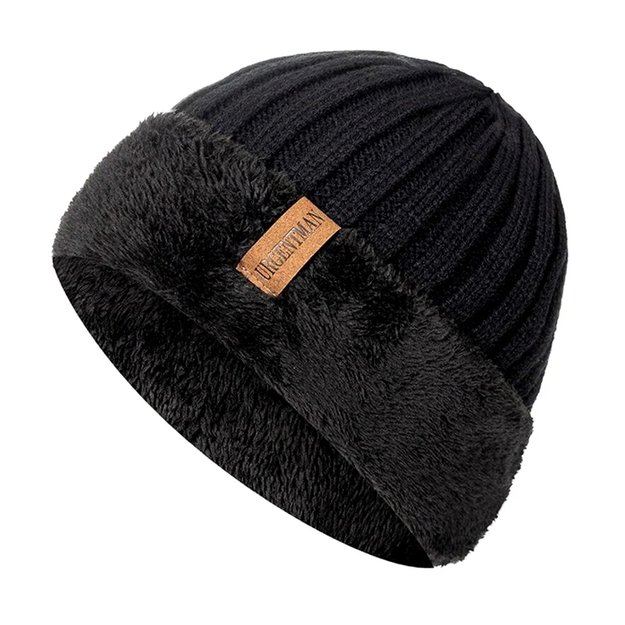 Žieminė šilta kepurė SD115 juoda