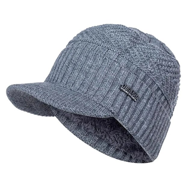 Žieminė šilta kepurė SD116 pilka