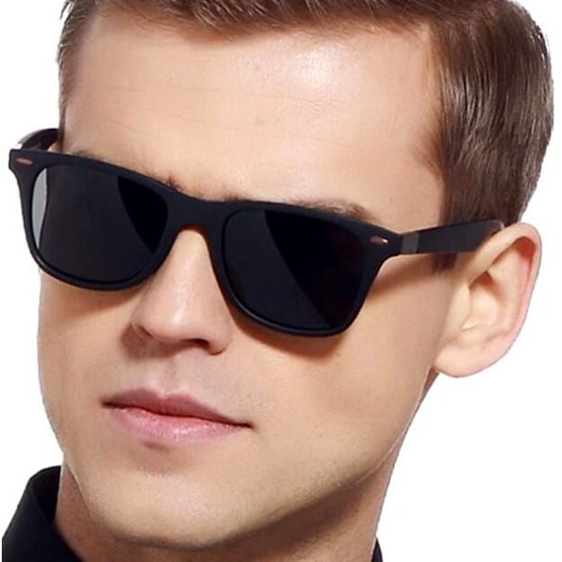 Vyriški akiniai nuo saulės O67-BL, juodi